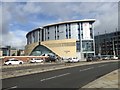 Dundee Station and Sleeperz Hotel