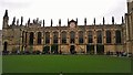 The Codrington Library across North Quad, All Souls College