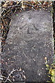 Benchmark on culvert on south side of Laming Gap Lane