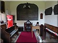 Inside the chapel of St Anne