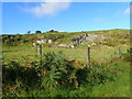 Rock outcrops on the west side of Glenmore Road