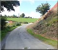 Bends and potholes on the Aughanduff Road