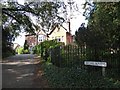 Looking from Northgate Avenue into Highlands