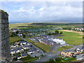 School - Ysgol Ardudwy - seen from Harlech Castle