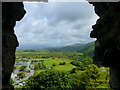 View north-east from Harlech Castle