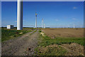 SE7318 : Goole Fields 1 & 2 Wind Turbine Farms by Ian S
