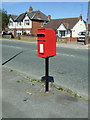 Elizabeth II postbox on Watling Road, Bishop Auckland