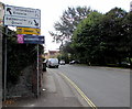 Direction signs, St John