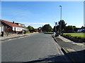 Bus stop on Kingsway, Alkrington Garden Village