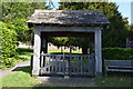 TQ6242 : Lych gate, Old Church of St Peter by N Chadwick