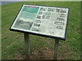 TL8629 : White Colne Village Green sign by Geographer
