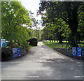 Entrance drive to Leckhampton Court, Leckhampton, Cheltenham