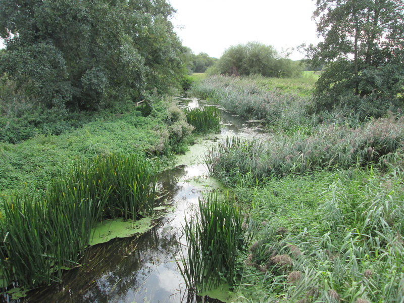 River Thet from footbridge over on ... © Martin Dawes :: Geograph ...