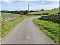 Sharp bend in the Coolderry Road