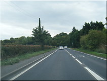 SE8139 : A614 leaving Holme-on-Spalding-Moor by Colin Pyle