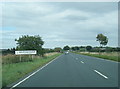 SE8542 : A614 at Shiptonthorpe village boundary by Colin Pyle