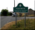 Northern boundary of Pentwyn