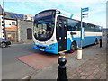 An Ulsterbus Wright-bodied Volvo at Crossmaglen