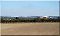 Recently tilled field above Swinton