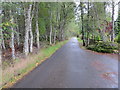 Craigdarroch Drive heading towards the A835