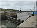 NY0336 : Entrance to Senhouse Dock, Maryport by Chris Allen