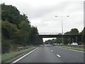 A63 at Dale Road overbridge, Elloughton