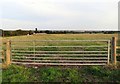 SK6820 : Gate into field on south side of track by Andrew Tatlow