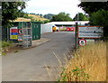 ST2999 : Wales & West Utilities Pontypool Depot entrance by Jaggery