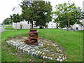 Assembly sculpture at Govan Riverside