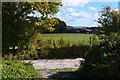 View towards Church Farm, Tytherington