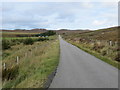 Road (B8021) near Little Sand Farm