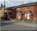 Brick semis, Tudor Street, Abergavenny