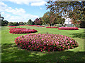 Flower beds, Chalkwell Park