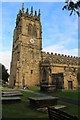SJ3454 : Tower of All Saints' Church, Gresford by Richard Hoare