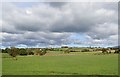 Drumlins skirting the Creggan River flood plain