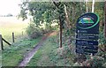 SU8038 : Entrance path onto Broxhead Common by John P Reeves