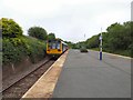 SJ9195 : Stalybridge train leaving Denton Station by Gerald England