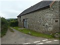 Barn conversion and minor road at Thorn