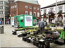 SJ9494 : MacMillan Cancer Support on Hyde Market by Gerald England