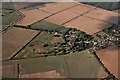 Site of Stixwould Abbey: aerial 2018