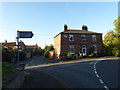 A road junction in Stow