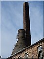 Bottle kiln and chimney