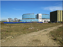 TL4654 : Cambridge: the new Royal Papworth Hospital nearer completion by John Sutton