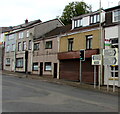 Ystrad Road directions and distances signs, Pentre