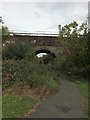 Path to railway bridge