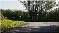 The junction of Union Lane with Back Lane, Hale Nook