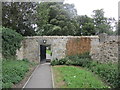 Gateway into the grounds of Tulliallan Castle and College