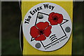TL5807 : Essex Way Logo by Chris Heaton