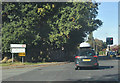 Junction of Capenhurst Lane from Chester Road