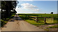 Track and bridleway to College Fields